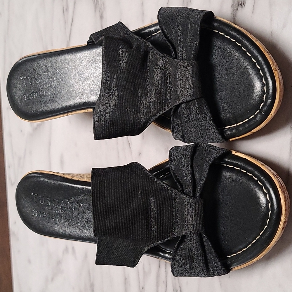 Black sandals